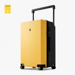 地平线8号（LEVEL8）行李箱男女密码拉杆箱 大旅行家大容量26英寸宽拉杆PC箱 黄黑拼色 2000008368
